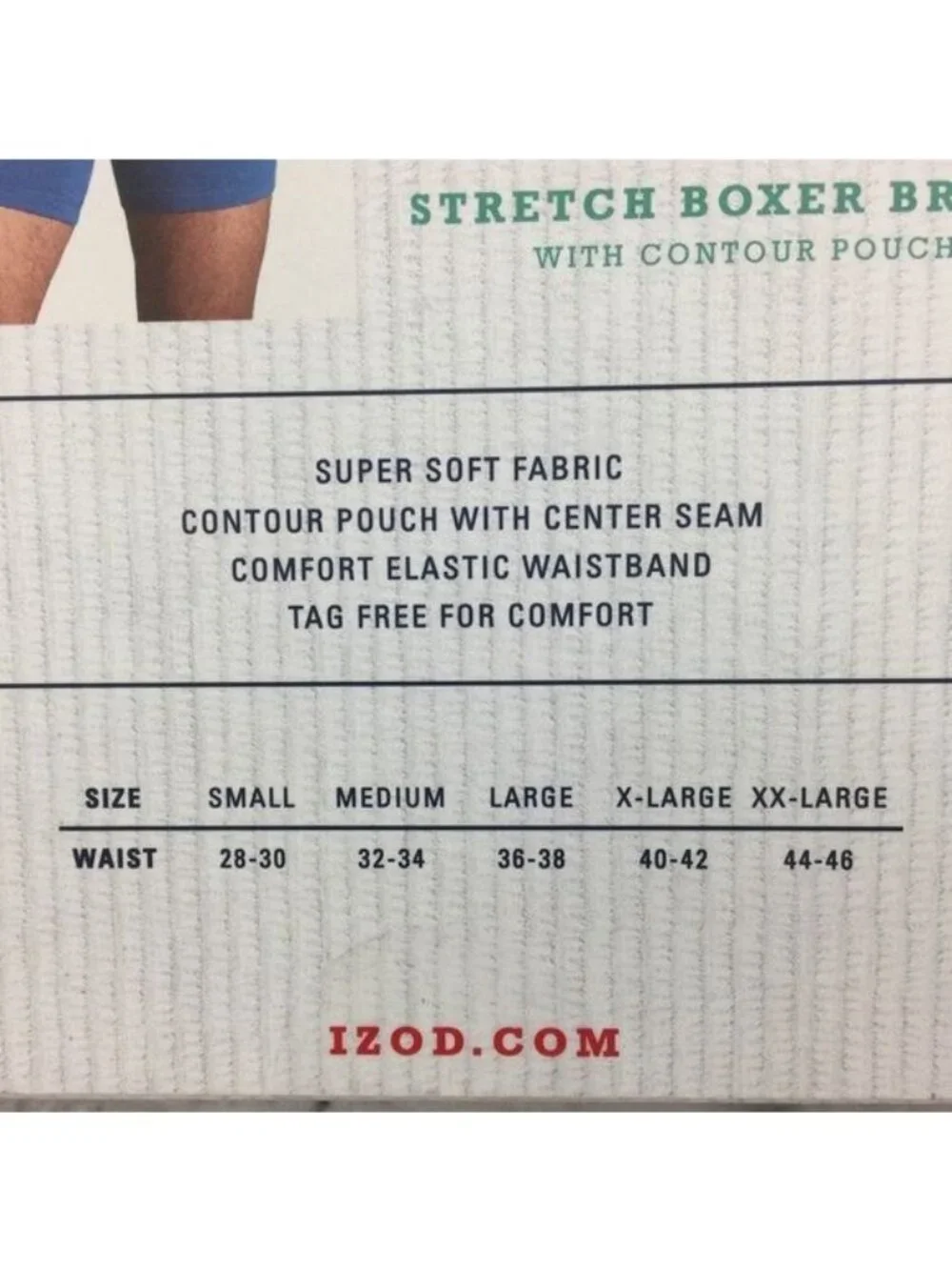 IZOD Men’s Small 28-30